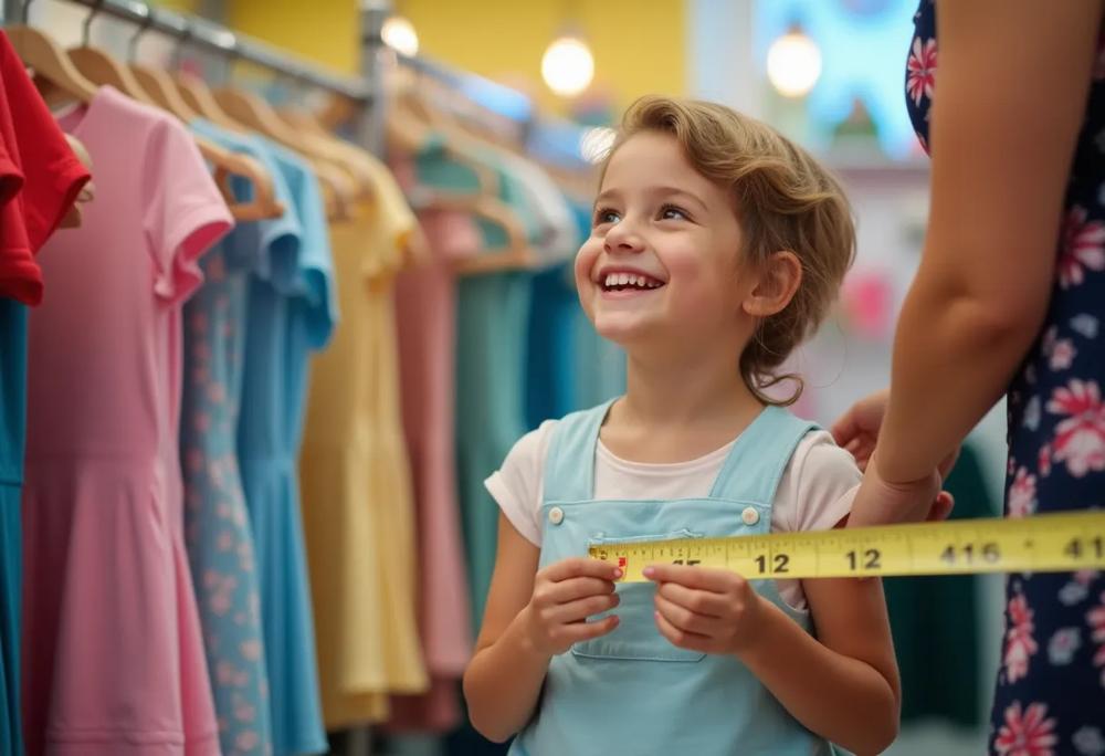 child shopping